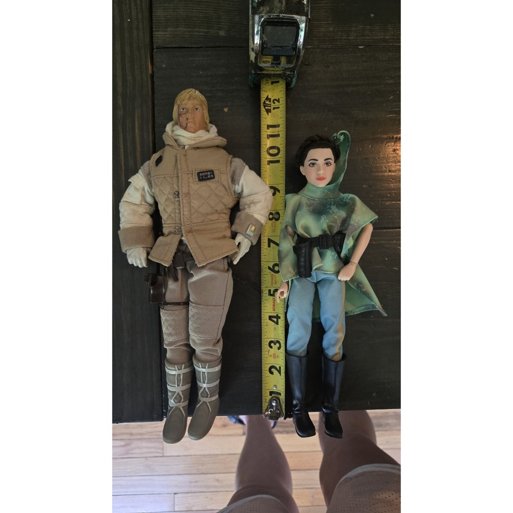 1996 Hasbro STAR WARS Hoth Scar Luke Skywalker And Forces Of Destiny LEIA - Picture 8 of 8